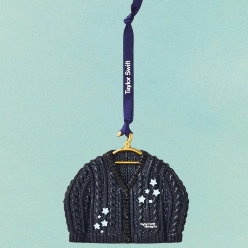 Taylor Swift Midnights Cardigan Ornament  - NEW